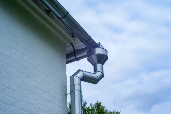 Metal Downspout Replacement in Seattle