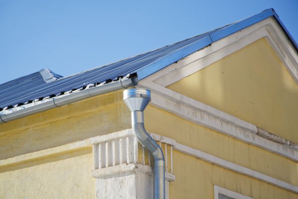 Steel Downspout Installation in Seattle